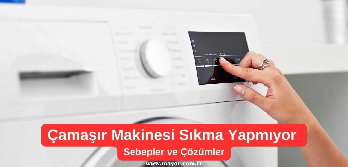 Ariston Çamaşır makinesi su boşaltıyor sıkma yapmıyor